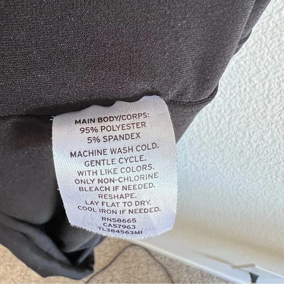 Leith Women’s Black Sleeveless Polyester Blend Dress - Picture 6 of 11